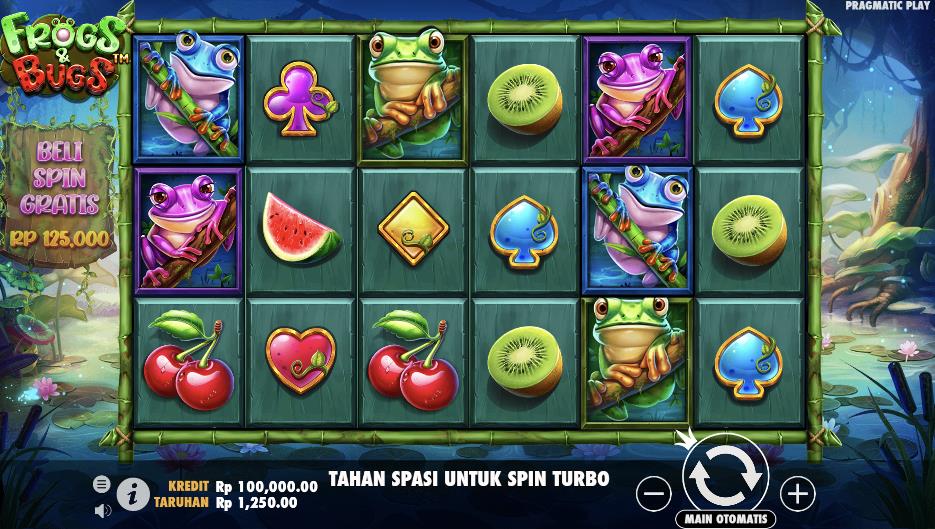Main Slot Frogs And Bugs